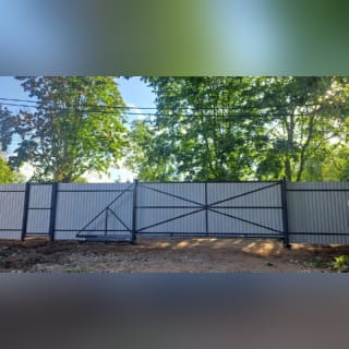 Заборы под ключ